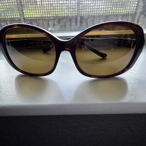 Kate Spade Shoshana Tortoise Sunglasses – Brown Gradient – Case Included